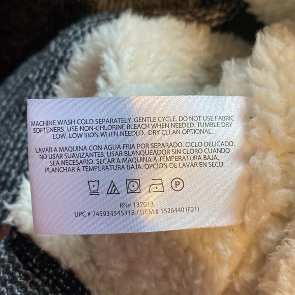 Orvis Brighton Sherpa Lined 1/4 Zip Pullover Sweater: Size Medium - Picture 11 of 11